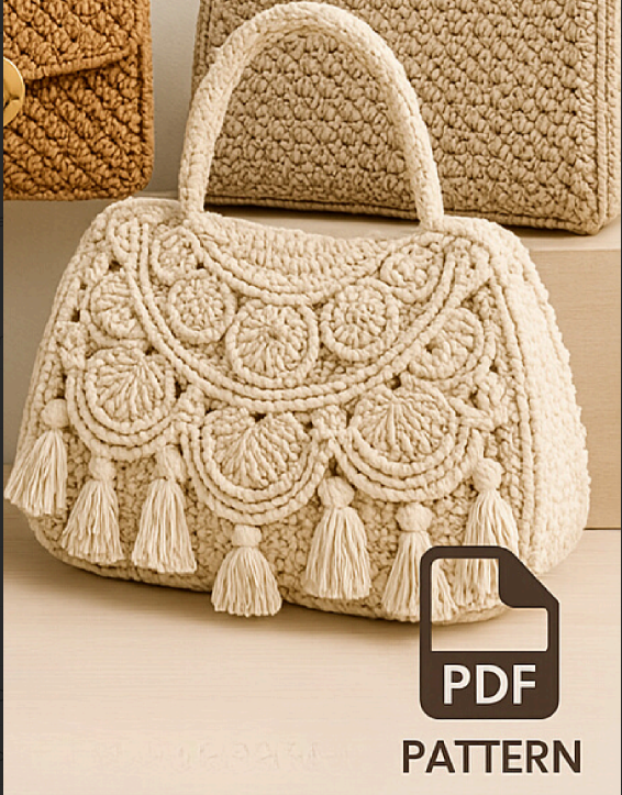 99+ Luxury Crochet Handbag Patterns – Instant Download, boho, modern, vintage, and structured styles Crochet Pattern Bag bundle, PDF files
