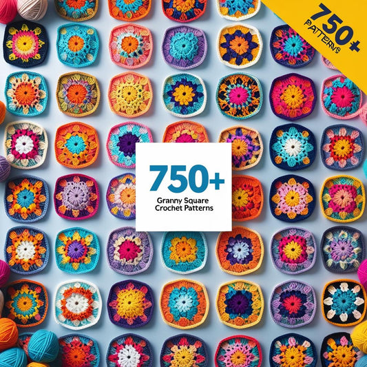 750+ Granny Square Patterns: Blankets, Bags, Wearables & More!