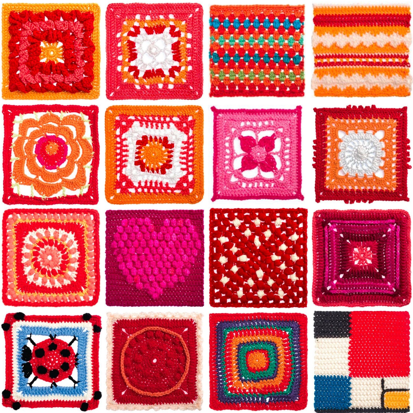 365 Granny Square Patterns , Ultimate Crochet Pattern Bundle, Crochet Pattern For Beginners, Instant Digital Download