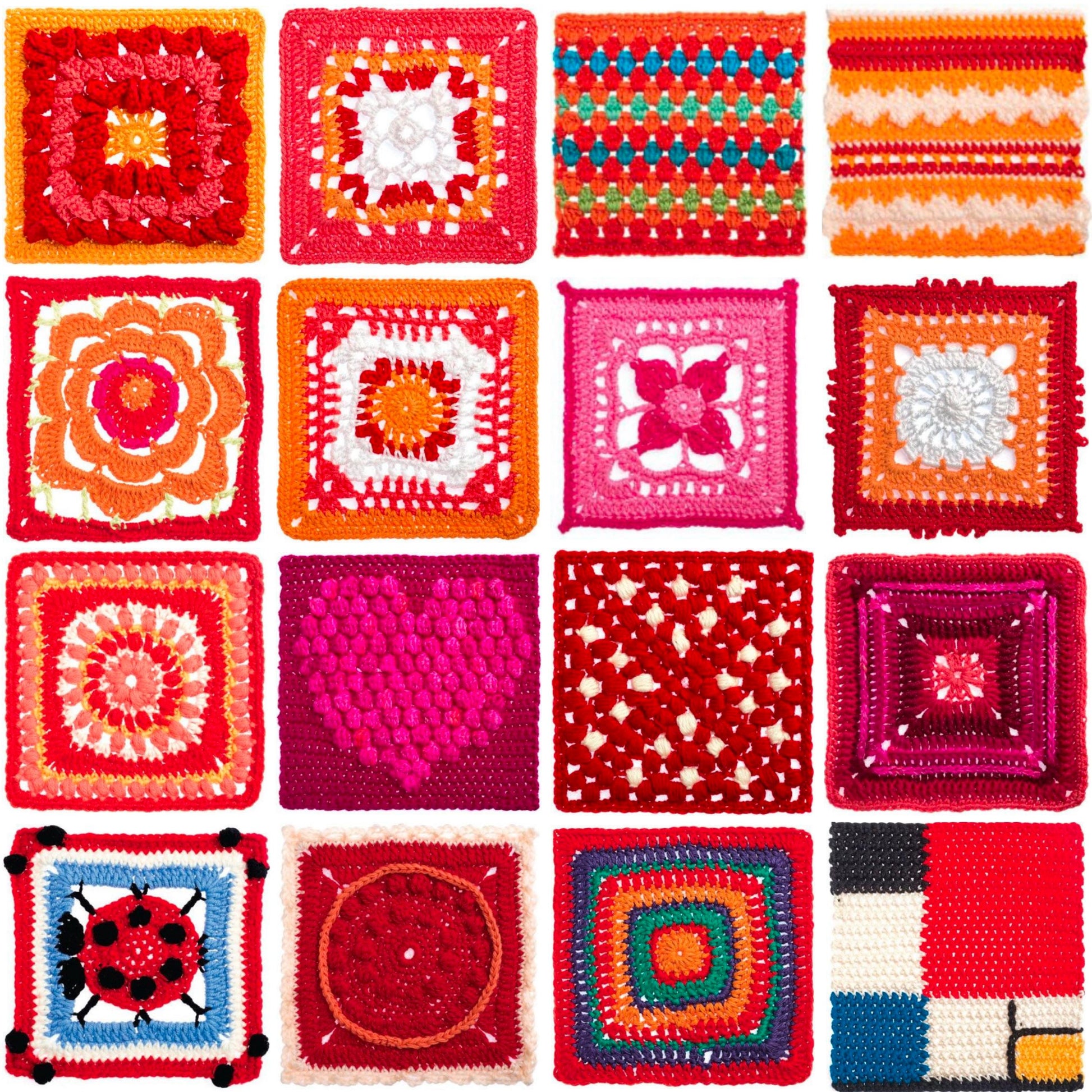 365 Granny Square Patterns , Ultimate Crochet Pattern Bundle, Crochet Pattern For Beginners, Instant Digital Download